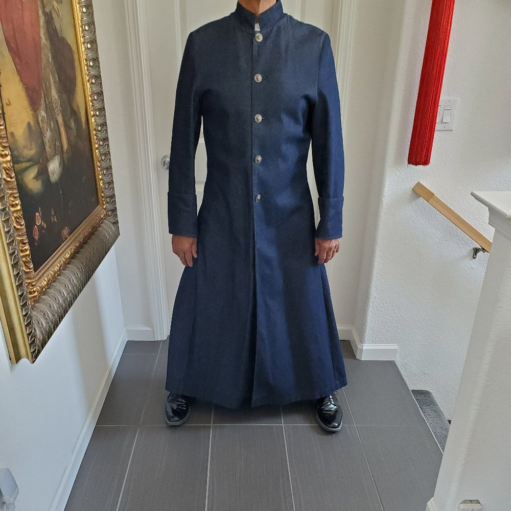Long Denim Coat